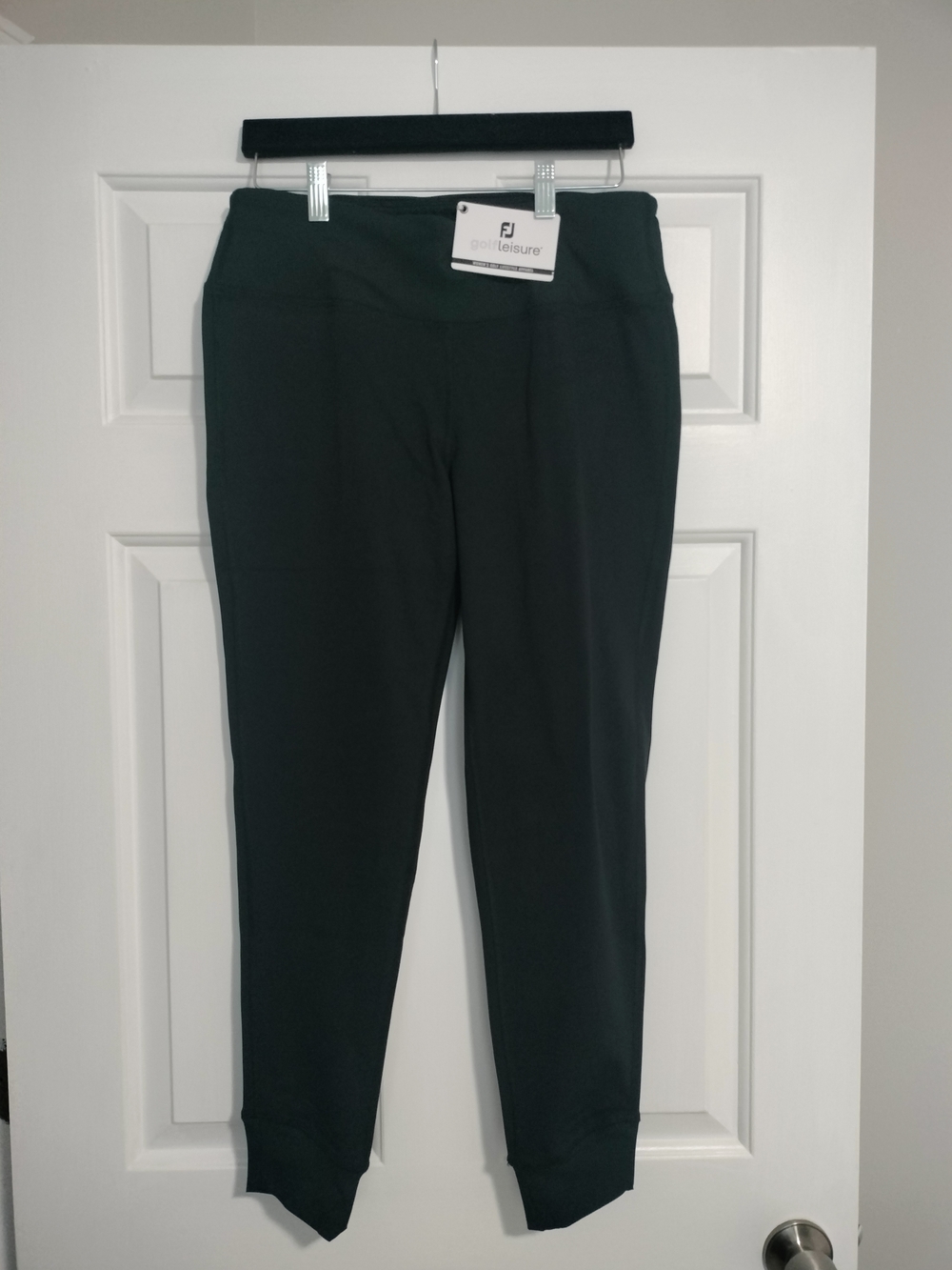 FJ FootJoy Golf Leisure  Rib Block Leggings NWT  Woman's Size Large